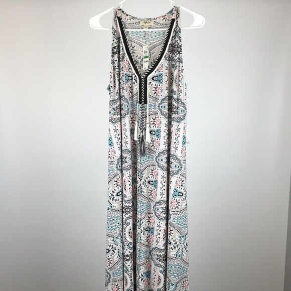 Style & Co Handkerchief-Hem Midi Dress - Picture 2 of 4